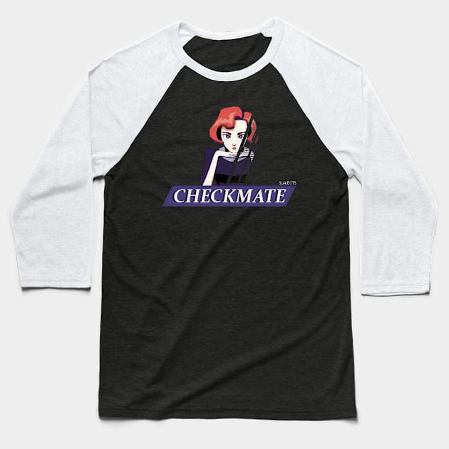 Checkmate Baseball T-Shirt by Glaubits